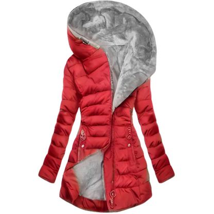 Winter Glam - Piumino Elegance con Cappuccio Oversize